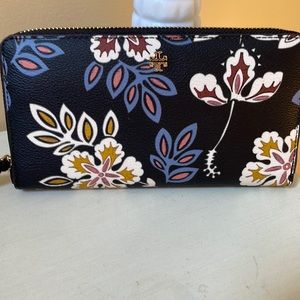 NWT Tory Burch Floral Wallet